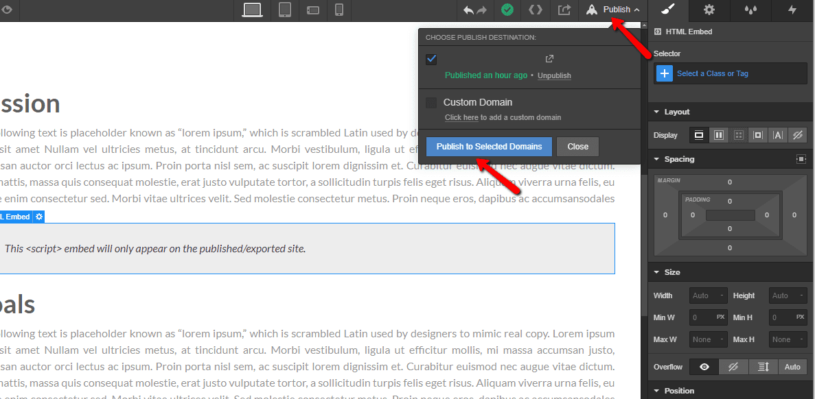 shareables editor