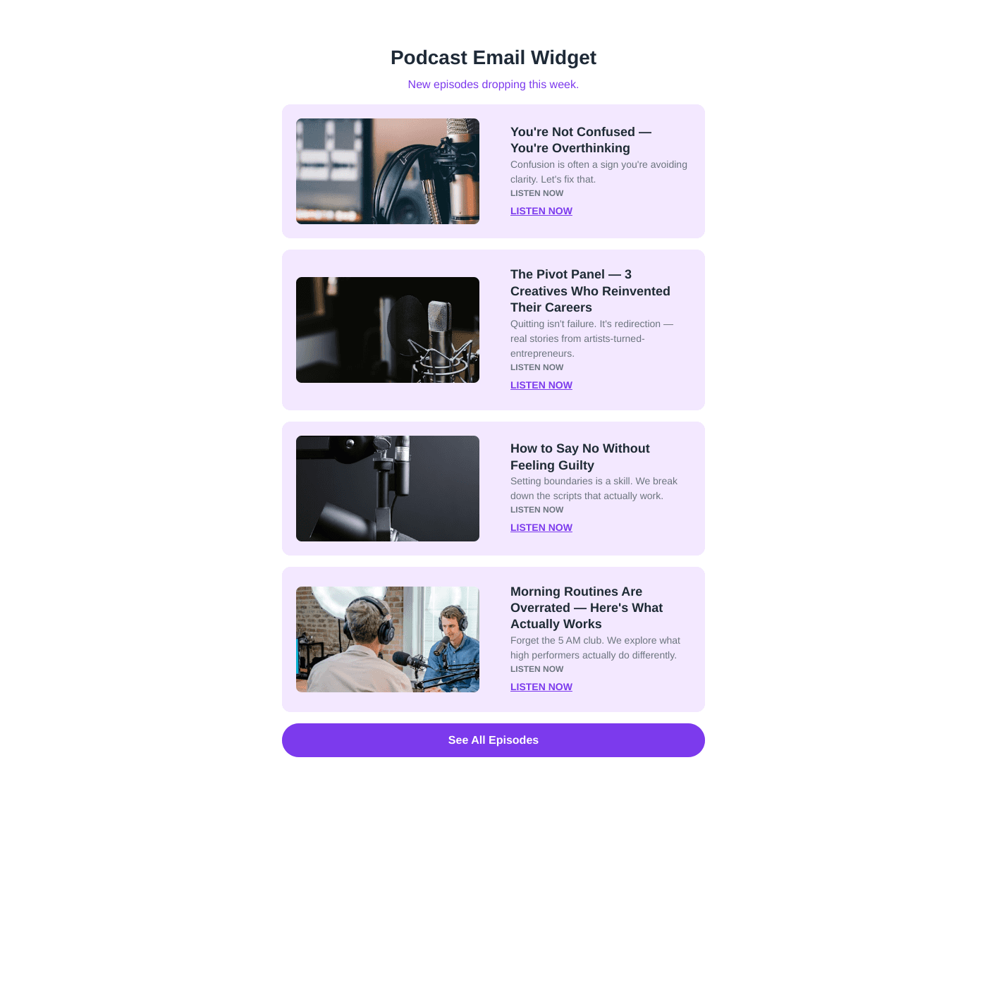 Email Widget preview 4