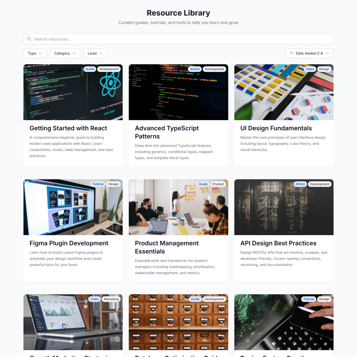 Use Airtable or Google Sheets for Your Resources