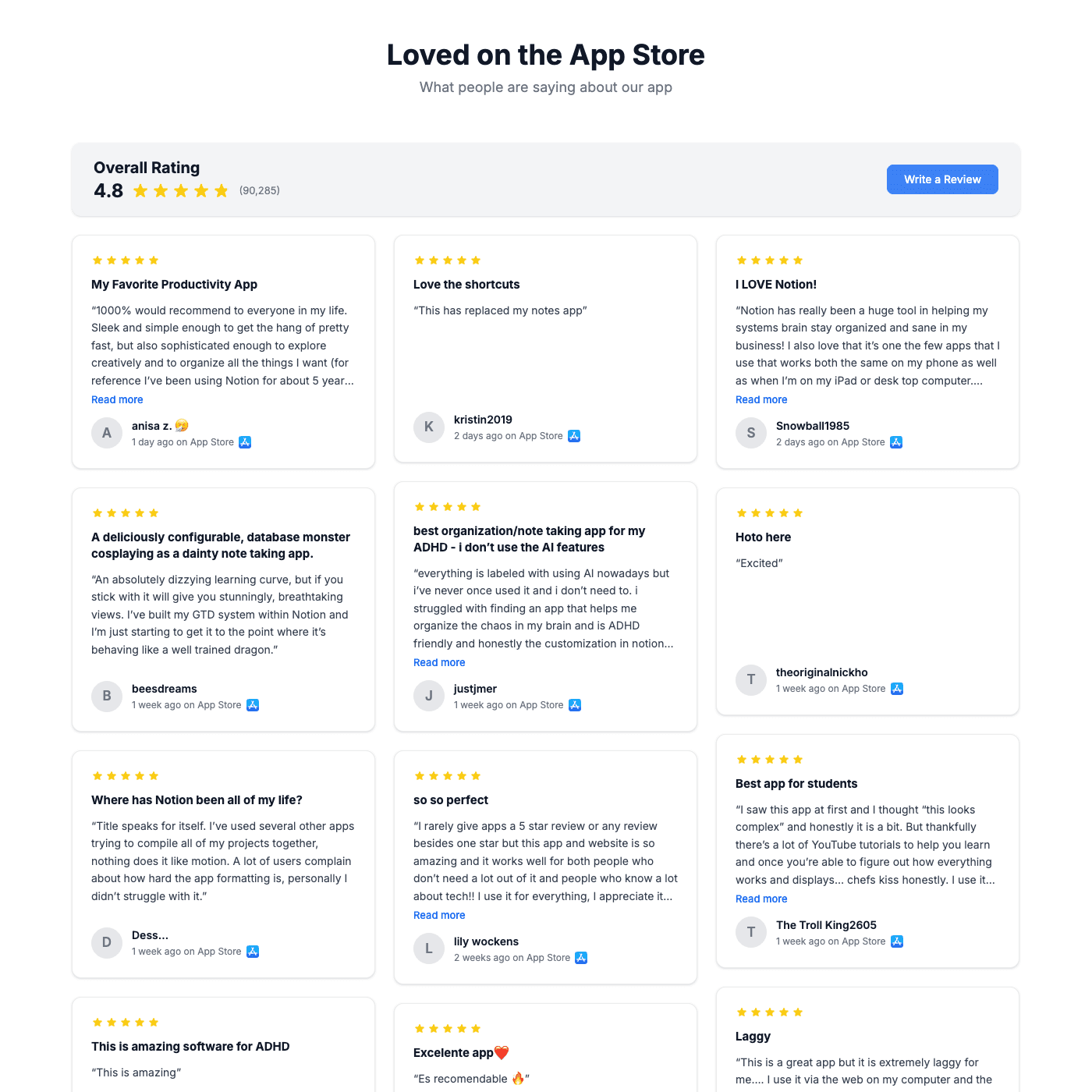 Connect App Store by pasting a link