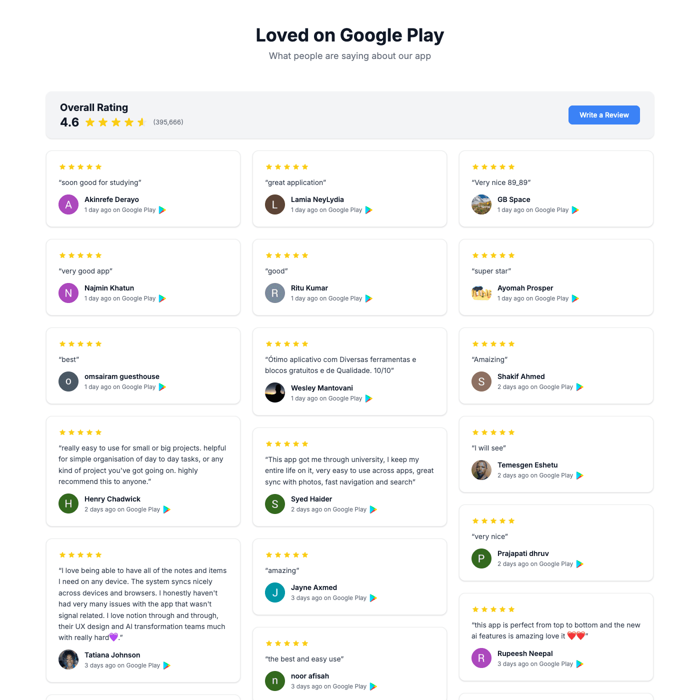 Connect Google Play by pasting a link